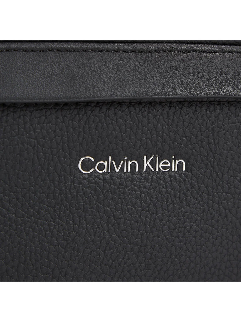 Calvin Klein kompaktna crna muška torba oko struka-[SKU]
