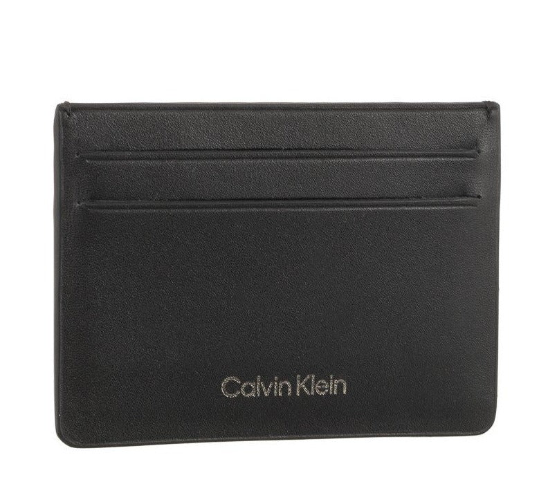 Calvin Klein crni muški novčanik sa više pregrada-[SKU]