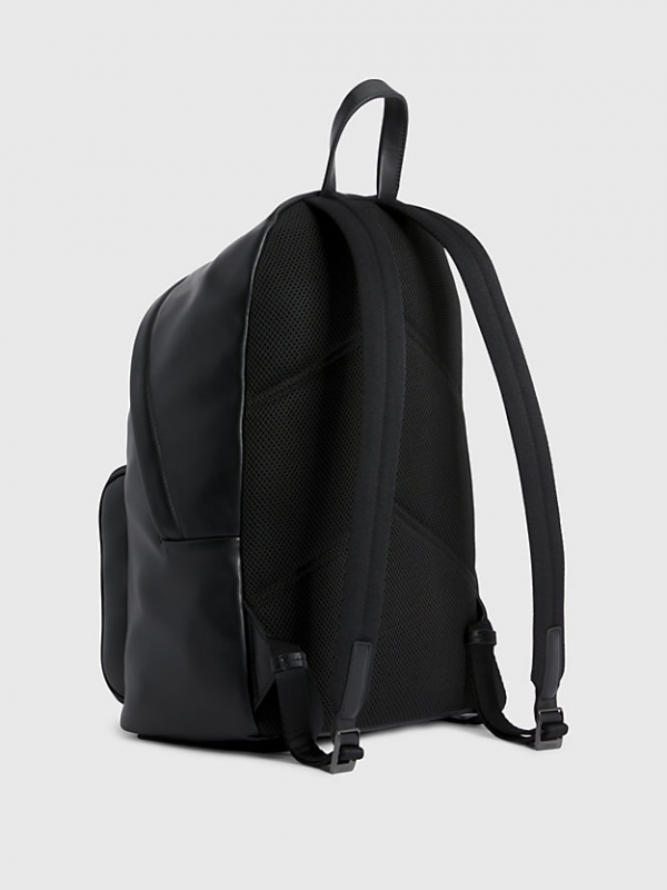 Calvin Klein crni muški ruksak sa prednjim džepom-[SKU]