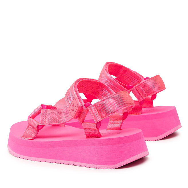 Calvin Klein pink ženske sandale sa platformom-[SKU]