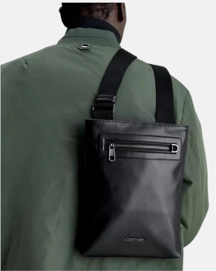 Calvin Klein crna muška torba-[SKU]