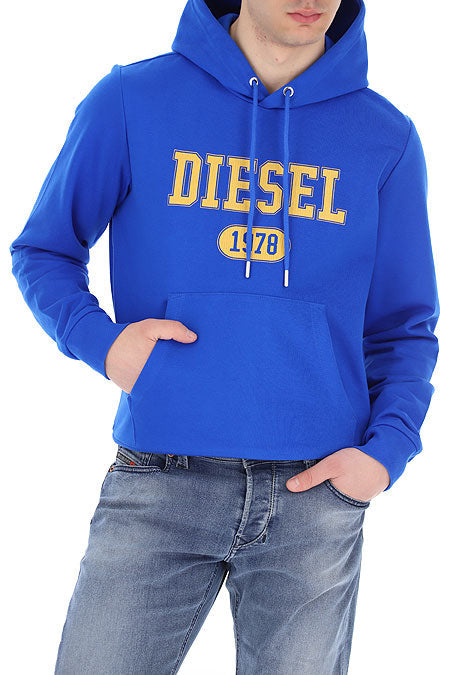 Diesel plava muška dukserica s kapuljačom 1972-[SKU]