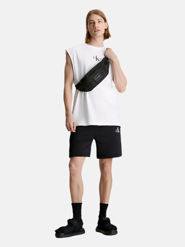 Calvin Klein crna muška torba sa višestrukim džepovima-[SKU]