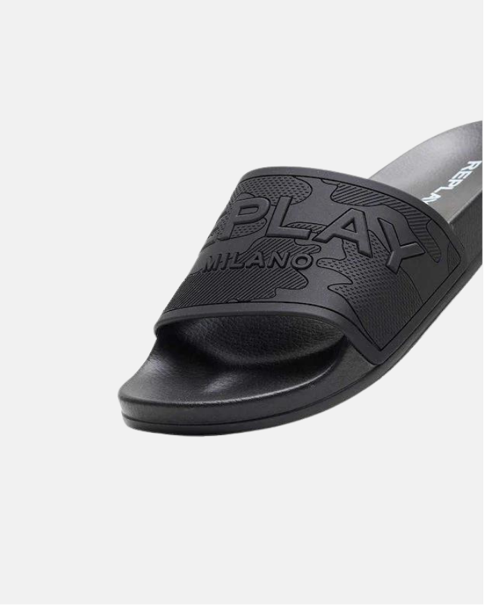 Replay crne muške papuče allblack-[SKU]