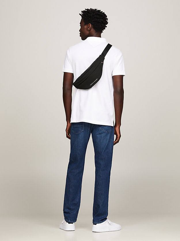 Tommy Hilfiger crna muška torba preko ramena-[SKU]