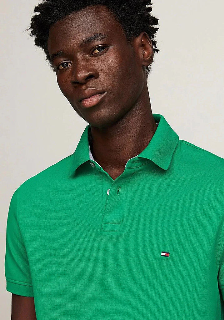 Tommy Hilfiger zelena muška polo majica kratkih rukava-[SKU]