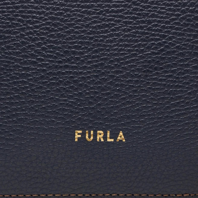 Furla plava ženska torba s elegantnim lančanim remenom-[SKU]